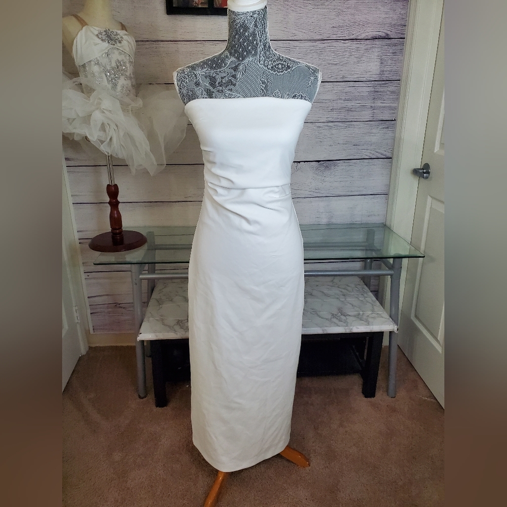 Zara strapless dress